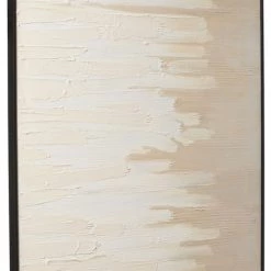 Ashley Furniture Jennaya - Tan/white - Wall Art Accessories