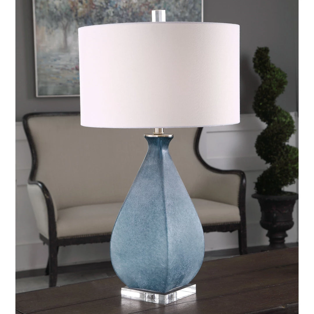 Uttermost Atlantica Ocean Blue Lamp 9 Uttermost Atlantica Ocean Blue Lamp