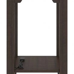 Ashley Furniture Camiburg - Warm Brown - Chair Side End Table