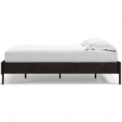 Ashley Furniture Piperton - Brown / Black - Full Platform Bed Beds