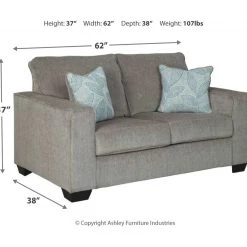 Signature Design By Ashley® Altari - Sleek Track - Sofa & Loveseat Set Living Room Sets