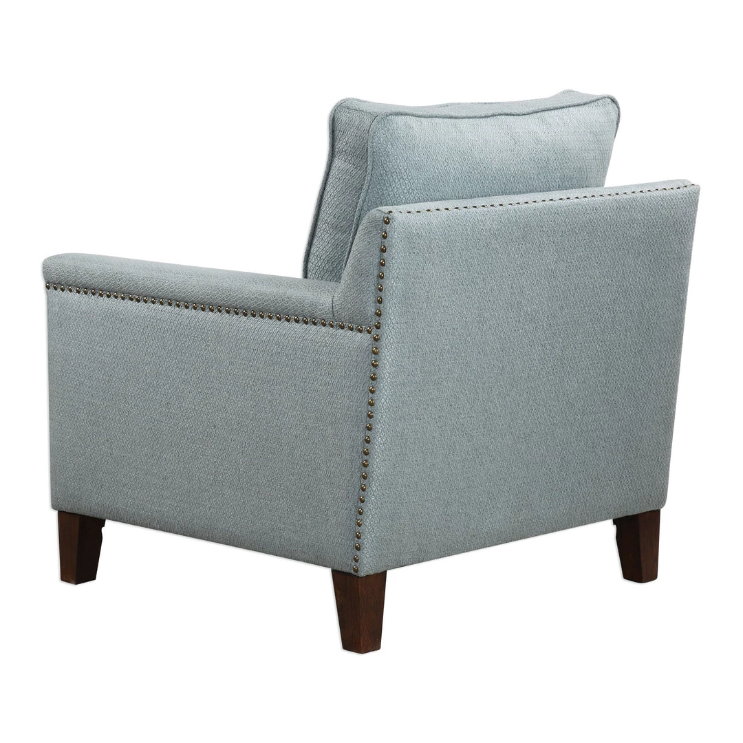 Uttermost Charlotta Sea Mist Accent Chair 6 Uttermost Charlotta Sea Mist Accent Chair