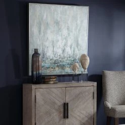 Accessories Uttermost Ghost Ship Hand Painted Art