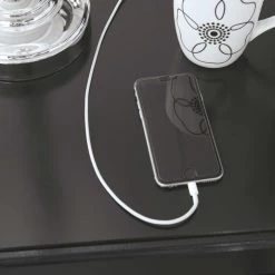 Ashley Furniture Nightstands Starberry - Black - One Drawer Night Stand