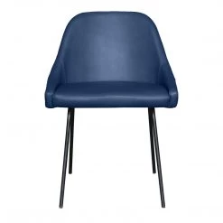 Moe's Home Collection Blaze Dining Chair Blue