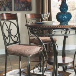 Ashley Furniture Glambrey - Dark Brown - Round Drm Counter Table