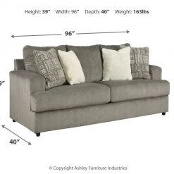 Ashley Furniture Soletren - Accented - Stationary Sofas 26 Ashley Furniture Soletren - Accented - Stationary Sofas