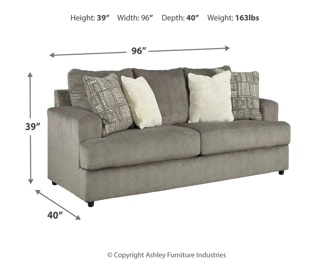 Ashley Furniture Soletren - Accented - Stationary Sofas 8 Ashley Furniture Soletren - Accented - Stationary Sofas