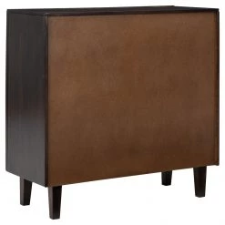 Ashley Furniture Ronlen - Brown/silver Finish - Accent Cabinet
