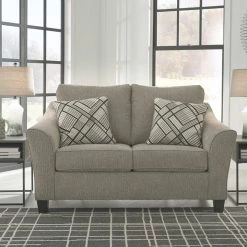 Benchcraft® Barnesley - Platinum - Loveseat Loveseats 10 Benchcraft® Barnesley - Platinum - Loveseat Loveseats