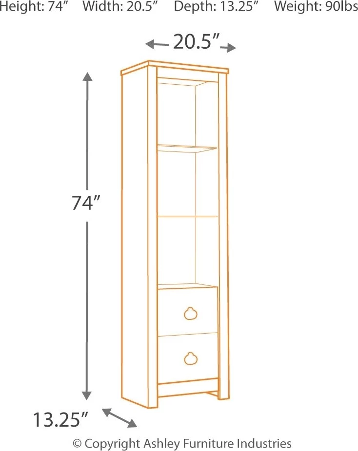 Signature Design By Ashley® Willowton - Attractive - Entertainment Center - 63" TV Stand Entertainment Centers 4 Signature Design By Ashley® Willowton - Attractive - Entertainment Center - 63" TV Stand Entertainment Centers