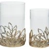 Ashley Furniture Table Decor Pascal - Antique Gold Finish - Candle Holder Set (2/cn) 1 Ashley Furniture Table Decor Pascal - Antique Gold Finish - Candle Holder Set (2/cn)