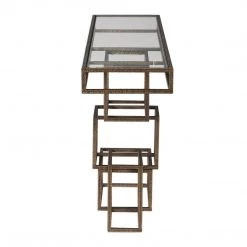 Uttermost Ruslan Bronze Console Table