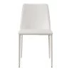 Moe's Home Collection Chairs Nora Pu Dining Chair White-m2