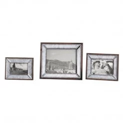 Uttermost Daria Antique Mirror Photo Frames S/3