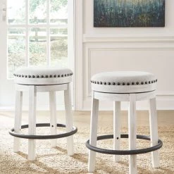 Ashley Furniture Valebeck - UPH Swivel Stool (1/CN) Stools