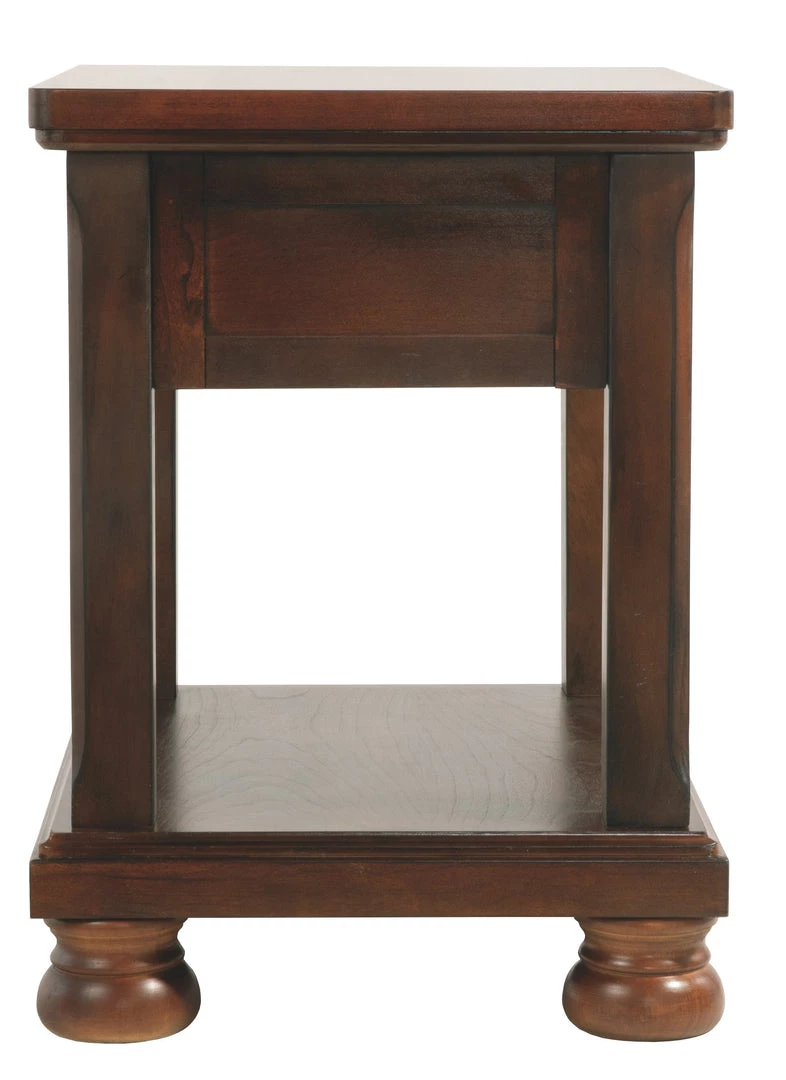 Ashley Furniture Tables Porter - Rustic Brown - Chair Side End Table 5 Ashley Furniture Tables Porter - Rustic Brown - Chair Side End Table