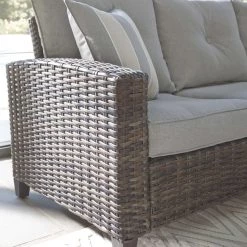 Ashley Furniture Cloverbrooke - Gray - Sofa/chairs/table Set (4/cn) Outdoor Sets