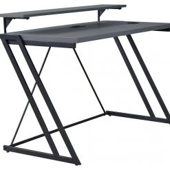 Signature Design By Ashley® Lynxtyn - Black / Gray - Home Office Desk