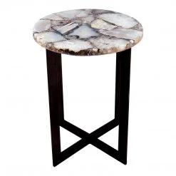 Moe's Home Collection Blanca Agate Accent Table