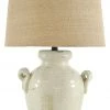 Ashley Furniture Accessories Emelda - Cream - Ceramic Table Lamp (1/cn) 2 Ashley Furniture Accessories Emelda - Cream - Ceramic Table Lamp (1/cn)