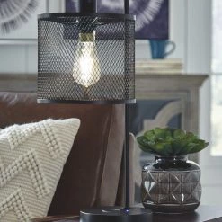 Ashley Furniture Nolden - Bronze - Metal Desk Lamp (1/cn) Accessories