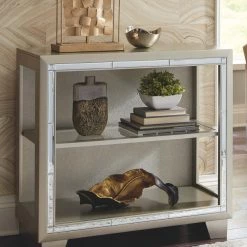 Ashley Furniture Chaseton - Metallic Gray - Accent Cabinet