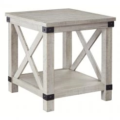 Ashley Furniture Carynhurst - Whitewash - Rectangular End Table