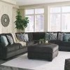 Benchcraft® Charenton - Charcoal - Sofa Sleeper Sectional Sectionals