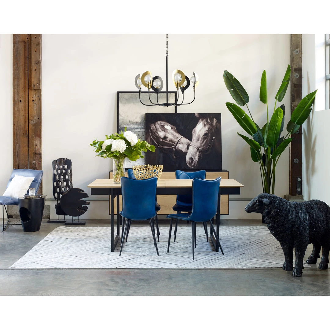 Moe's Home Collection Wood Abstract Art Weathered Grey 5 Moe's Home Collection Wood Abstract Art Weathered Grey