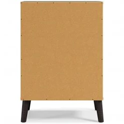 Ashley Furniture Piperton - Brown / Black - Four Drawer Chest Chests