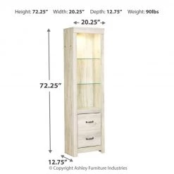 Ashley Furniture Bellaby - Whitewash - Pier - 2-doors Cabinets
