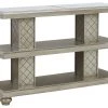 Ashley Furniture Chevanna - Platinum - Sofa Table Tables