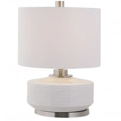 Accessories Uttermost Sailor Stripe White Table Lamp