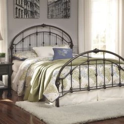 Ashley Furniture Nashburg - Bronze Finish - Metal HDBD/FTBD/Rails Beds
