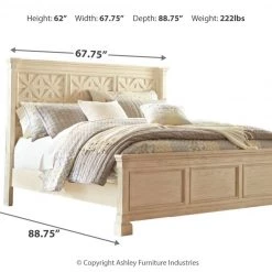 Signature Design By Ashley® Bedroom Sets Bolanburg - Two-tone - Dresser, Mirror, Panel Bed 10 Signature Design By Ashley® Bedroom Sets Bolanburg - Two-tone - Dresser, Mirror, Panel Bed
