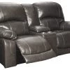Ashley Furniture Reclining Furniture Hallstrung - PWR REC Loveseat/CON/ADJ HDRST 2 Ashley Furniture Reclining Furniture Hallstrung - PWR REC Loveseat/CON/ADJ HDRST