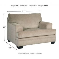 Signature Design By Ashley® Chair & Ottoman Sets Dorsten - Chair And A Half With Ottoman