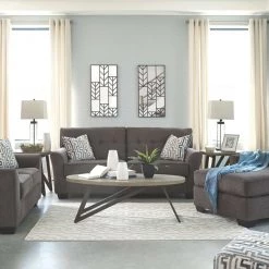 Ashley Furniture Loveseats Alsen - Granite - Loveseat 18 Ashley Furniture Loveseats Alsen - Granite - Loveseat