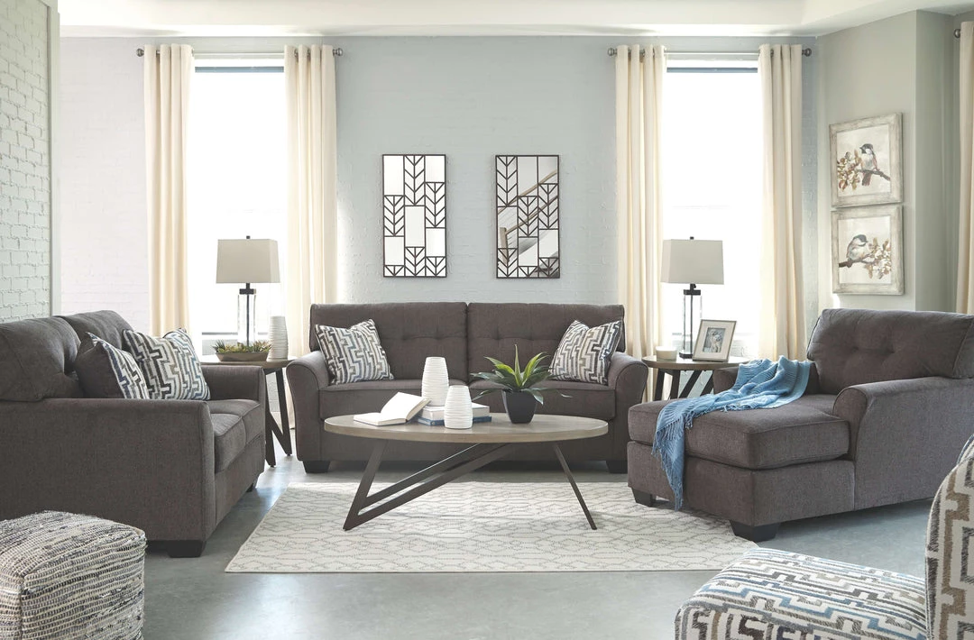 Ashley Furniture Loveseats Alsen - Granite - Loveseat 10 Ashley Furniture Loveseats Alsen - Granite - Loveseat