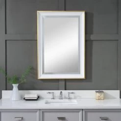 Uttermost Gema White Mirror Accessories