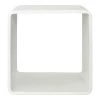 Moe's Home Collection Tables Cali Accent Cube White