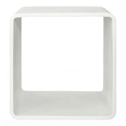 Moe's Home Collection Tables Cali Accent Cube White