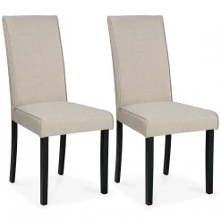 Ashley Furniture Kimonte - Beige - Dining Uph Side Chair (2/cn)