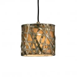 Accessories Uttermost Alita Champagne Mini Drum Pendant