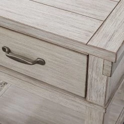 Ashley Furniture Nightstands Hollentown - Whitewash - One Drawer Night Stand