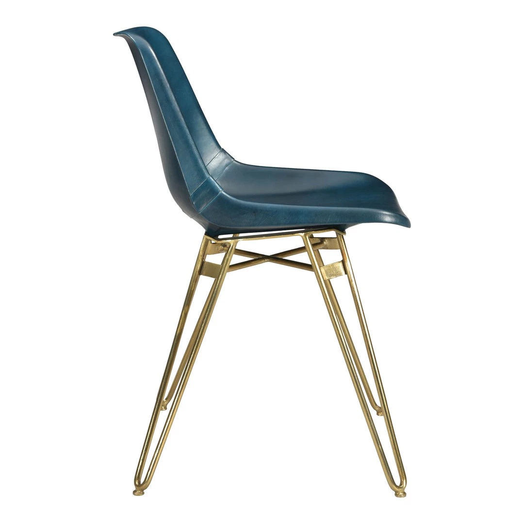 Moe's Home Collection Omni Dining Chair Blue-m2 Chairs 8 Moe's Home Collection Omni Dining Chair Blue-m2 Chairs