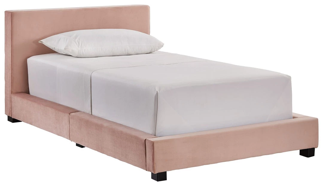 Ashley Furniture Beds Chesani - Blush - Twin Uph Bed W/roll Slats 8 Ashley Furniture Beds Chesani - Blush - Twin Uph Bed W/roll Slats