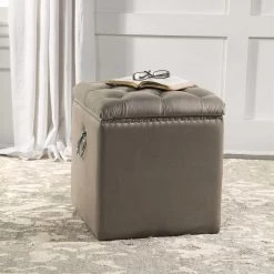 Uttermost Talullah Tufted Storage Ottoman Ottomans