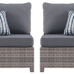 Ashley Furniture Loveseats Salem - Gray - Raf/laf Loveseat W/cush (2/cn) 9 Ashley Furniture Loveseats Salem - Gray - Raf/laf Loveseat W/cush (2/cn)